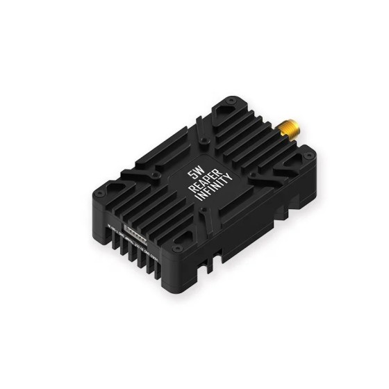 Hot Sales Foxeer 4.9G~6G Reaper Infinity V2 5W 80CH VTX for FPV Racing Freestyle Long Range Drones DIY Heavy Load Capacity UAV
